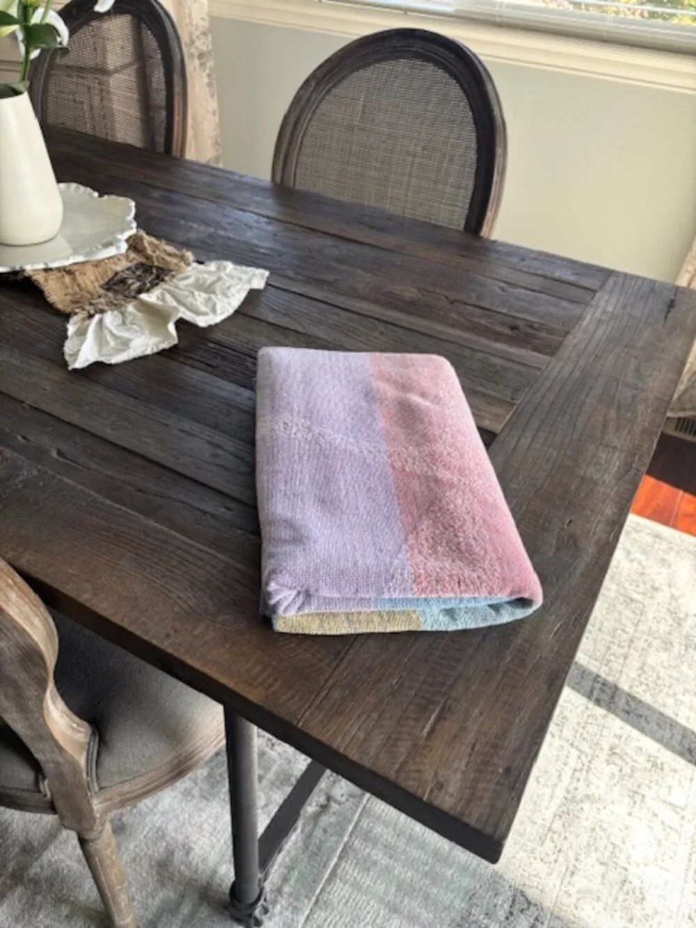 Sea Wind 100% Cotton Color Striped Beach Towel - SALE!
